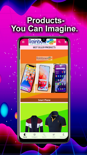 Rainbow Plus Online Shopping Screen 2