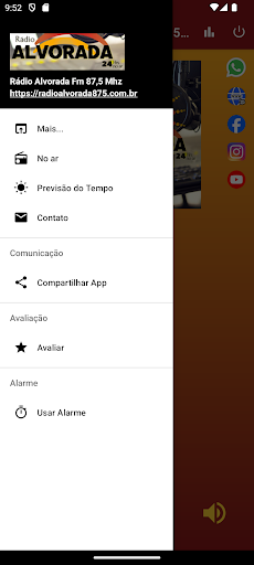 Rádio Alvorada Fm 87,5 Mhz Screen 2