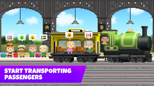 Android application Pocket Trains: Railroad Tycoon screenshort