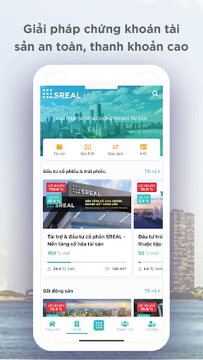 SReal - Số hóa tài sản Screen 3