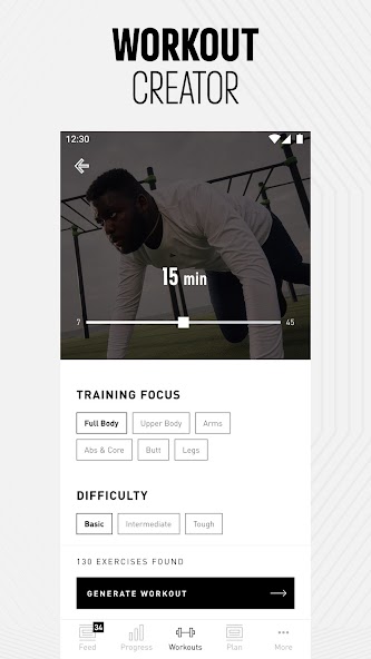 adidas Training: HIIT Workouts banner