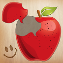 App herunterladen Puzzle for kids - learn food Installieren Sie Neueste APK Downloader