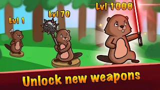 Beaver Rush: Idle Clicker Inc. - Screenshot 1