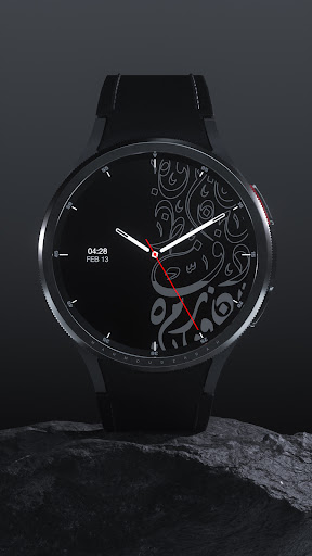 Android application Arabic Premium Watchface screenshort