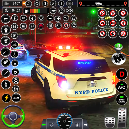 Police Car Chase Simulator 3D