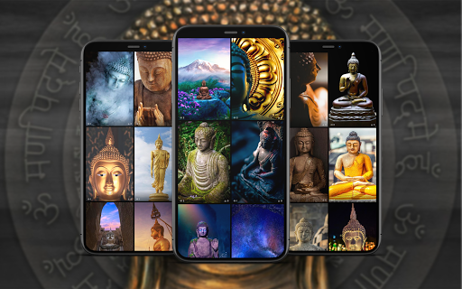 Android application Buddha Wallpapers screenshort