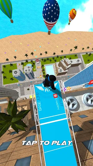 Base Jump Wingsuit Gliding screenshot 0