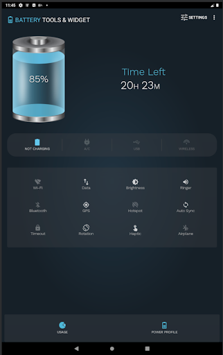 Battery Tools and Widget