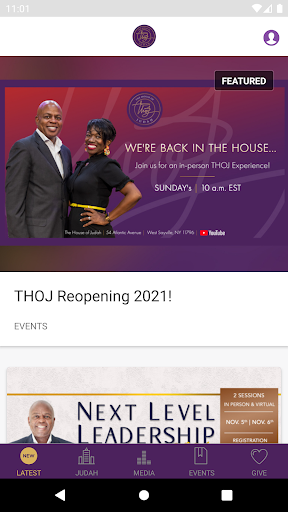 Android application The House Of Judah screenshort