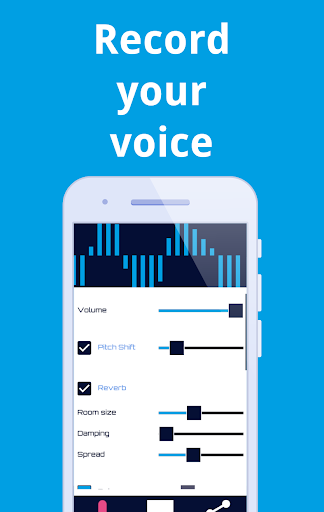 Android application VMod Voice Changer screenshort