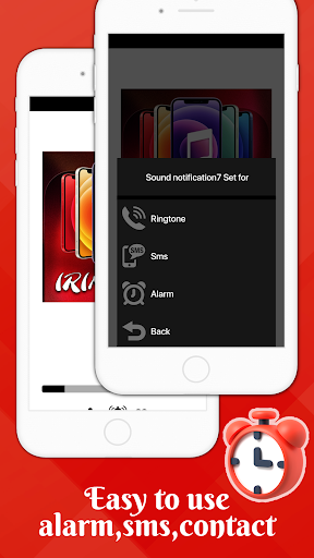 Ringtones and sms for IPhone Screen 3