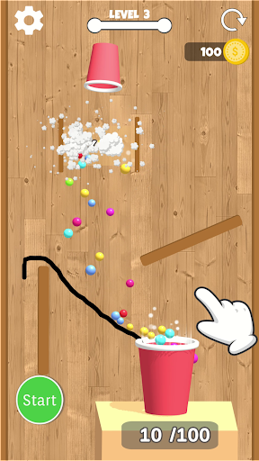 Draw Ball 3D Screen 3