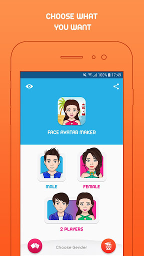 Android application Face Avatar Maker Creator screenshort