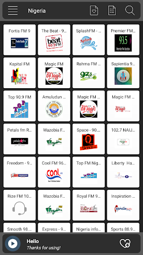 Android application Nigeria Radio - FM AM Online screenshort
