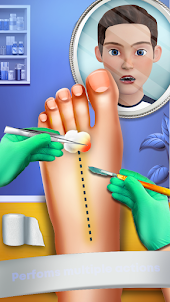 Foot Doctor Clinic ASMR Games