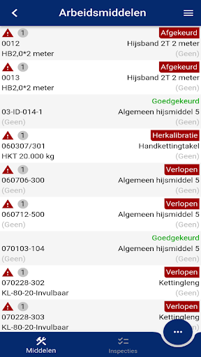 Gereedschapbeheer Screen 3