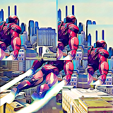 Iron Superhero Fighting Games icon