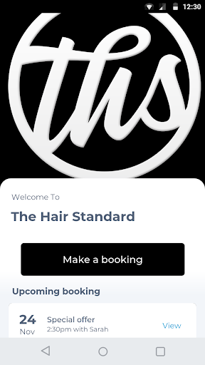 Android application The Hair Standard screenshort
