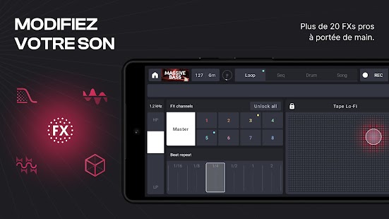 Remixlive - Make Music & Beats Capture d'écran