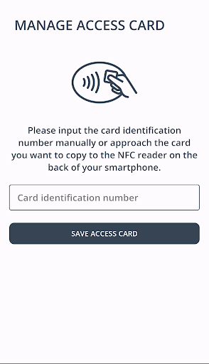 Smart Access Screen 3