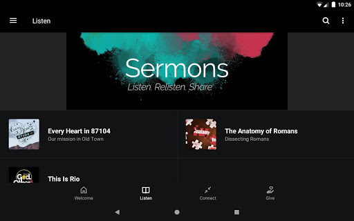Rio Church App
