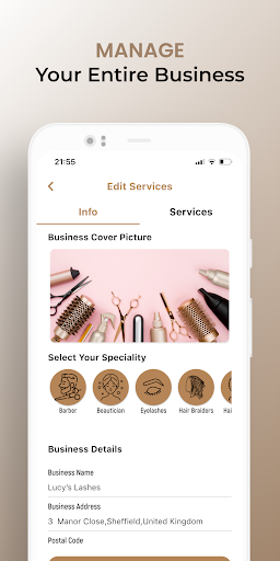 CUT-IT: Define your Look! Screen 3