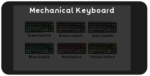 Android application [OLD] Mechanical keyboard screenshort