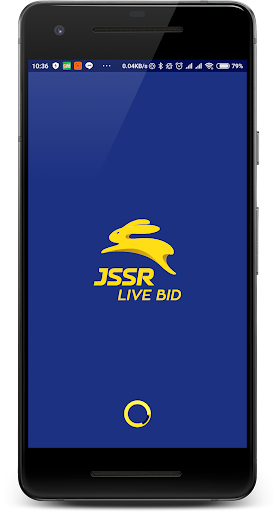 Android application JSSR LiveBid screenshort