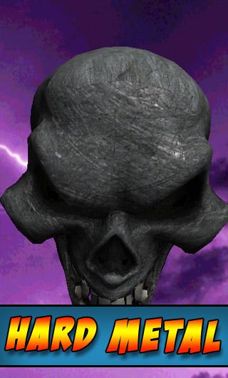 Android application Skull Live Wallpaper 3D screenshort