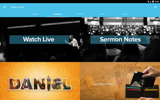 Screenshot of Water of Life Community Church
