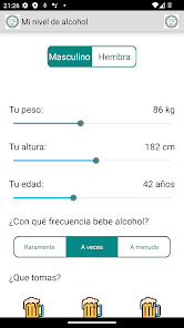 Screenshot 6 Concentración  alcohol  sangre android