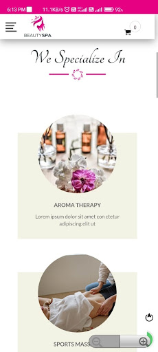 Beauty Parlour Screen 2