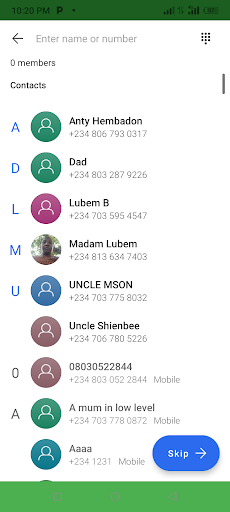 TalkToMe Screen 2
