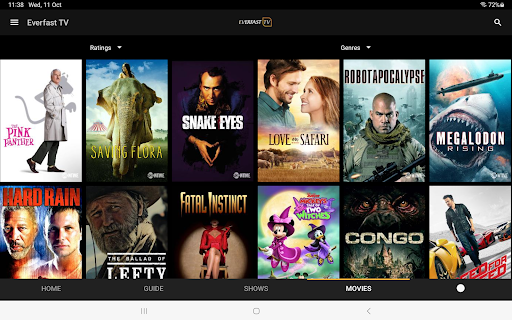 Screenshot of Everfast TV