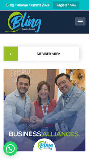 Android application Bling Logistics Network screenshort