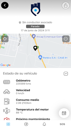 FlotaPRO Mobile Screen 2