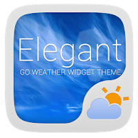 Elegant Weather Widget Theme