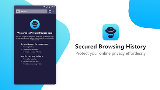 Captura 14 Private Browser Care android