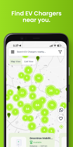 Android application Greentron Mobility screenshort
