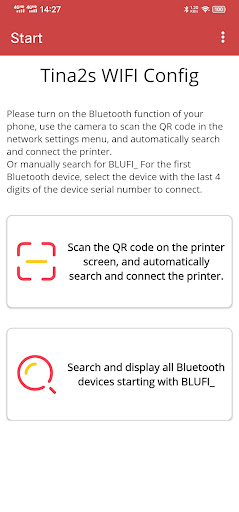 Android application Tina2s Wifi screenshort