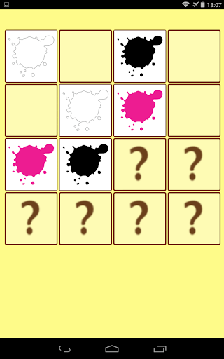 MyGame Memory Screen 2