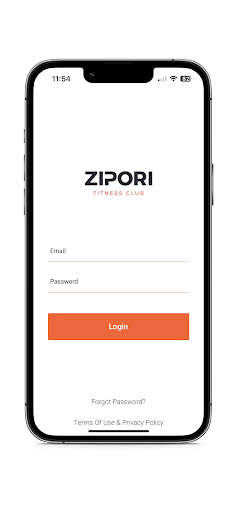 ZIPORI Fitness Club Screen 2