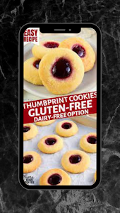 Gluten-Free Almond Thumbprints
