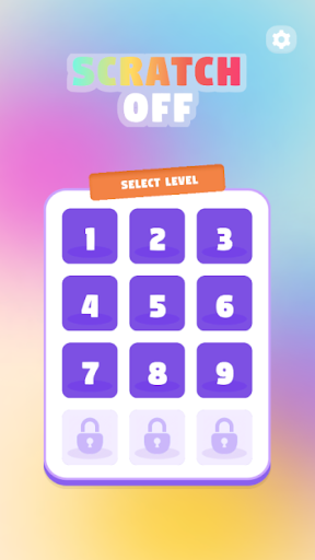 Android application Scratch-off screenshort