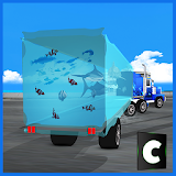 Sea Animals Transport Truck icon
