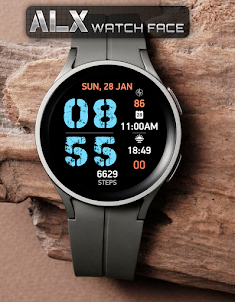 ALX22 LCD Watch Face