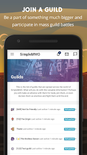 Скачать игру SimpleMMO - The Lightweight MMO для Android бесплатно