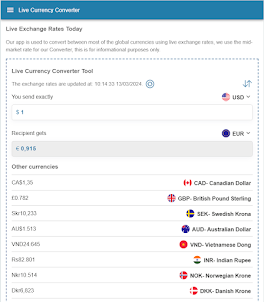 Live Currency Converter