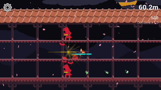 Android application Ninja Fox Run screenshort