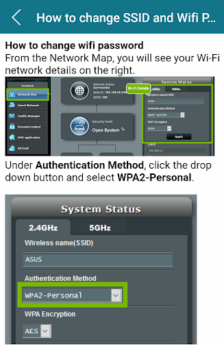 Asus Modem Router Guide Screen 2
